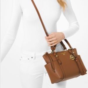 MICHAEL MICHAEL KORS Sullivan Small Saffiano Leather Tote Bag